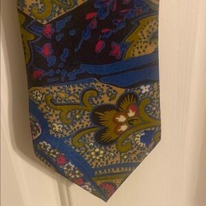 Men's Multicolor Paisley Tie